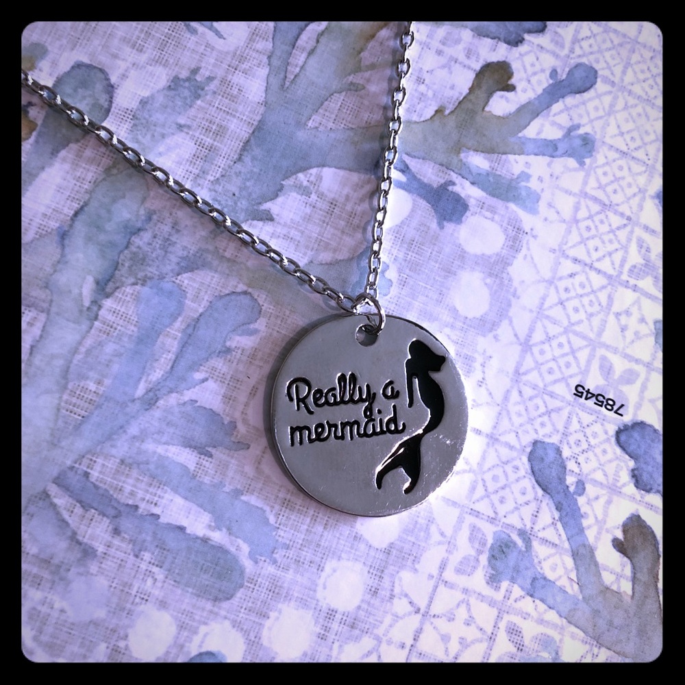 Mermaid pendant necklace